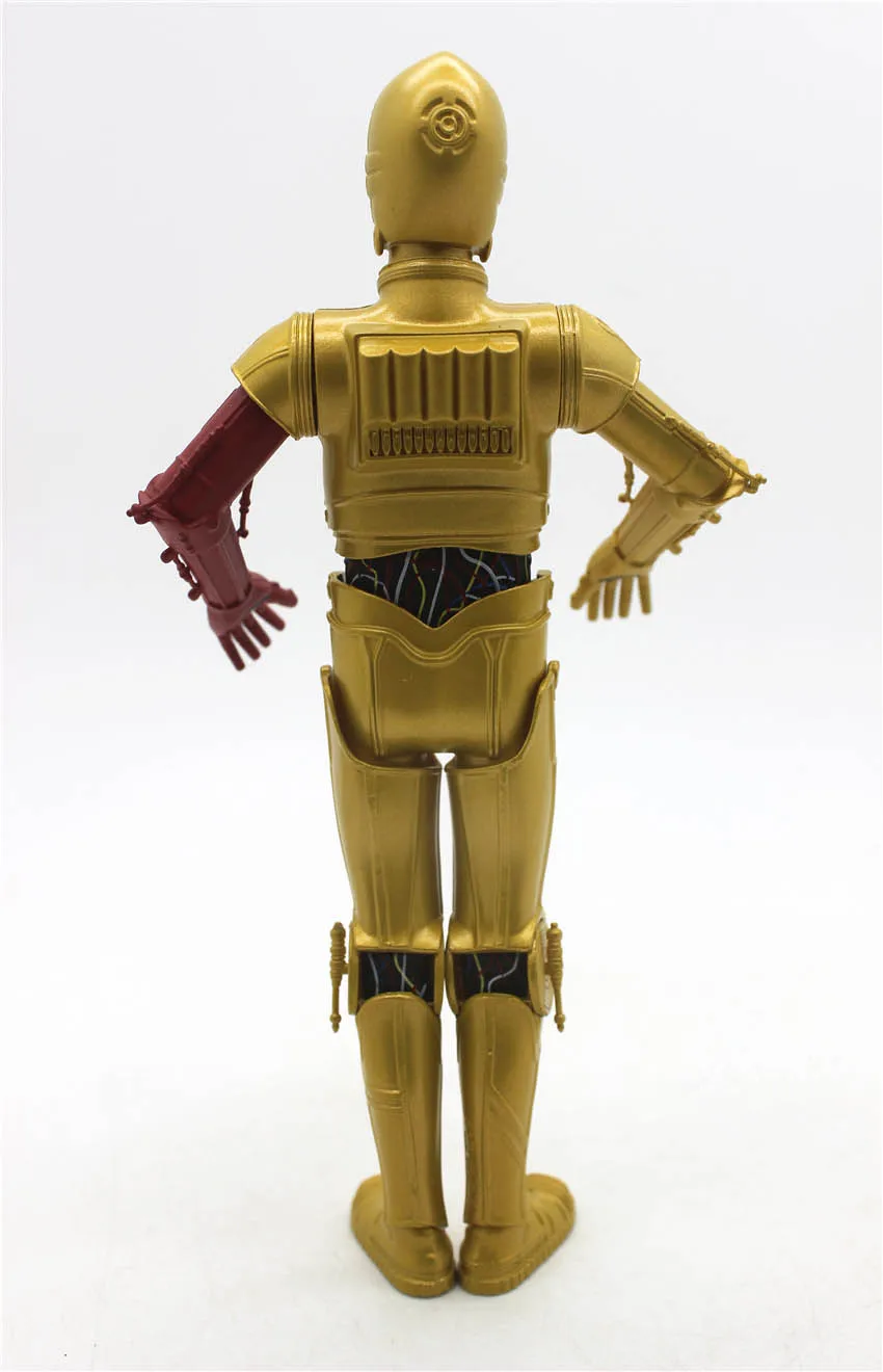 Звездные войны Золотой робот C3po Коллекция фигурка C-3PO фигурка для фанатов подарок на праздник NF5