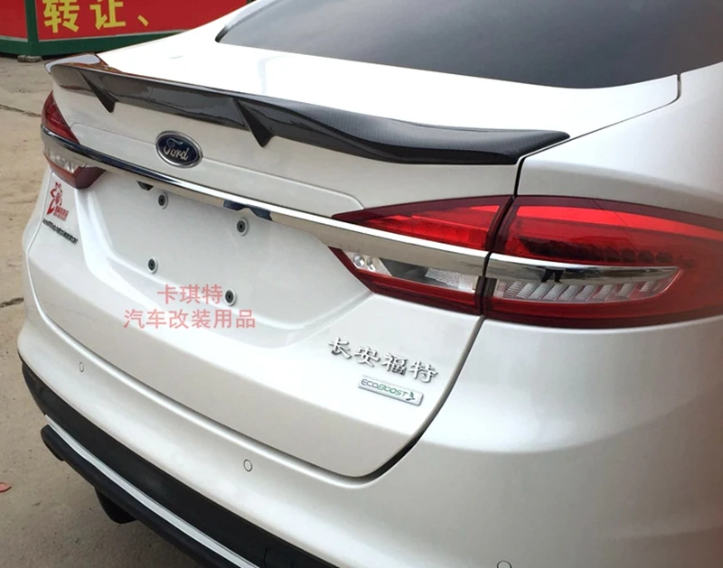 Для Ford Mondeo/Fusion авто аксессуары новая модель 2013 высококачественный задний спойлер из углеродного волокна