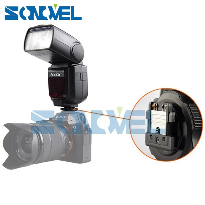 2x Godox TT600s HSS GN60 2 4G камера Вспышка Speedlite + X1T S передатчик для Sony A7 A7S A7R II A6500 A6300 A6000 A6100