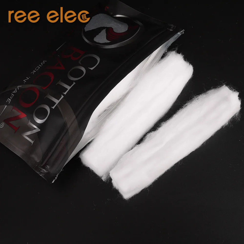 REE ELEC 8 в 1 готовые катушки (48 катушек Клэптон) + хлопок бекон DIY инструменты