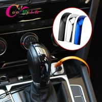 color my life stainless steel car gear head shift knob trim sticker for volkswagen vw golf 6 7 mk6 mk7 tiguan polo accessroies