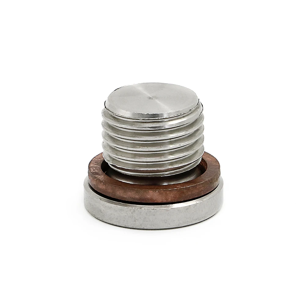 Пробка для слива масла двигателя шайба с болтом прокладка шайбы отслеживания