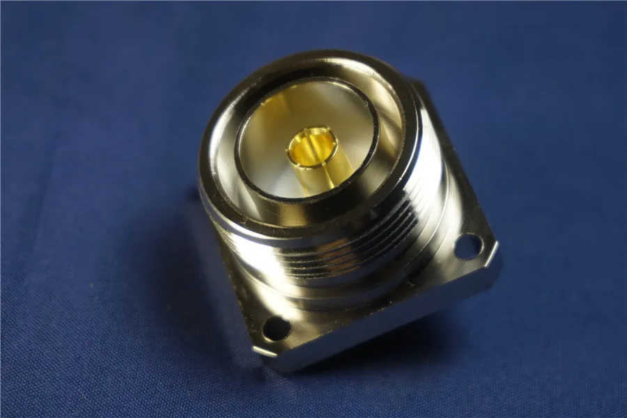 2 шт. 7/16 L29 Резьбовая муфта RF коаксиальный разъем DIN фланцевое крепление