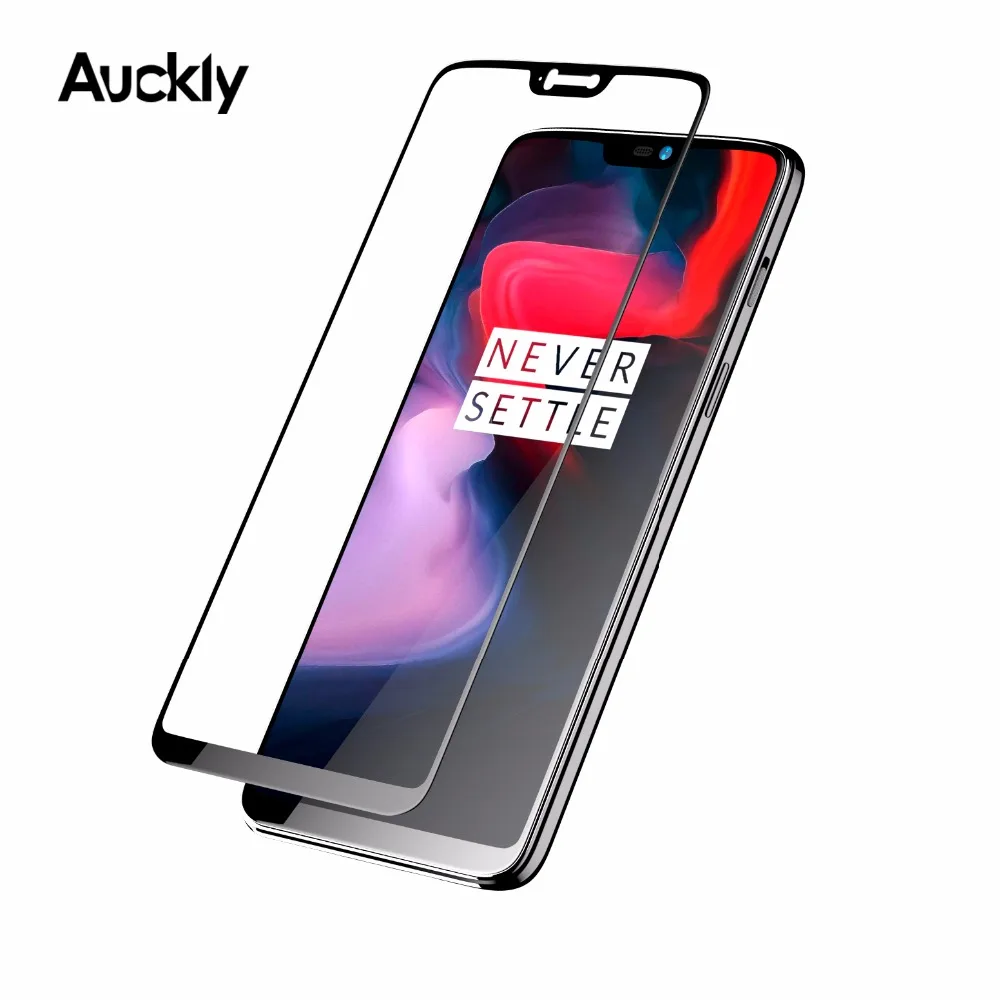 Auckly для One Plus 5/5 T/6 защита экрана полное покрытие изогнутое Закаленное стекло
