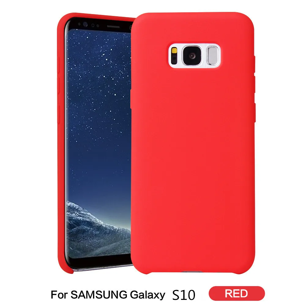 Чехол для samsung S10 чехол жидкостный Мягкий силиконовый чехол для samsung S10 S10 плюс S10e прочный армированный чехол для телефона чехол для S10 чехол для телефона