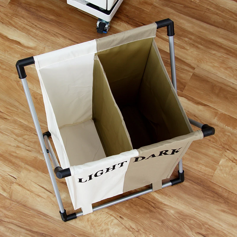 ORZ модная корзина для белья Складная Толстая оксфордская опалубка две сетки