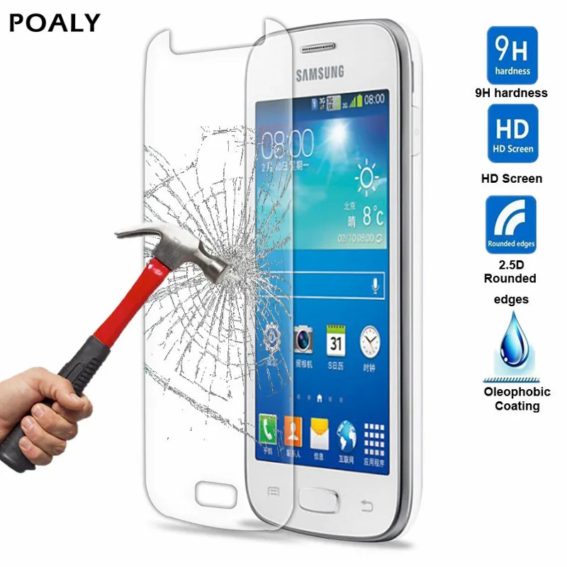 Закаленное стекло для Samsung 7262 GT S7262 S7260 защитная пленка экрана Galaxy Star Plus Duos Pro|glass for