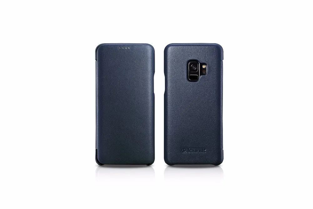 Новинка, 3 цвета, для samsung GALAXY S9,, icarer, бренд класса люкс, натуральная коровья кожа, натуральная кожа, изогнутый чехол, S9 Plus, чехол для телефона