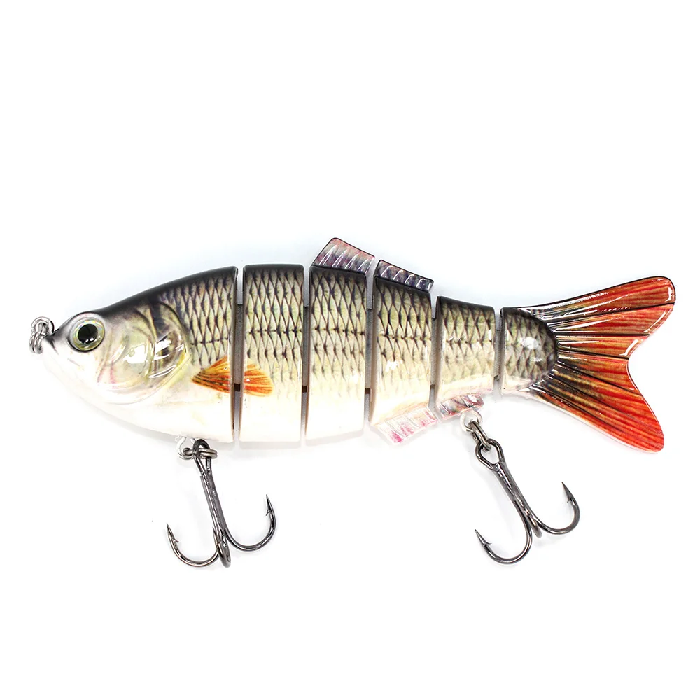 1PCS Wobblers 8 Segments Fishing Lures Hard Bait Lifelike Sea Accessories 20cm 110g Artificial Crankbait Swimbait Tackle | Спорт и