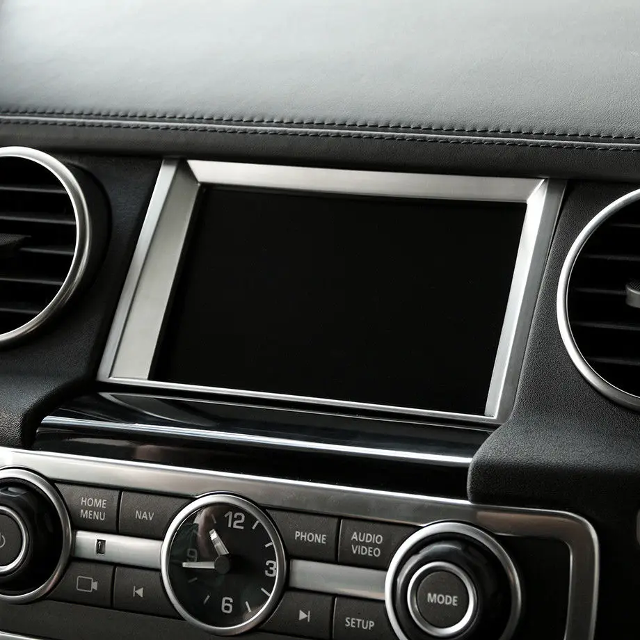 Декоративная рамка для автомобильной навигации Land Rover Discovery 4 2010 2016 автомобильные