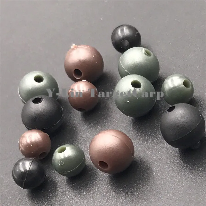 100 шт. для рыбалки на карпа мягким пе бусины быстрая смена буровой установки линии