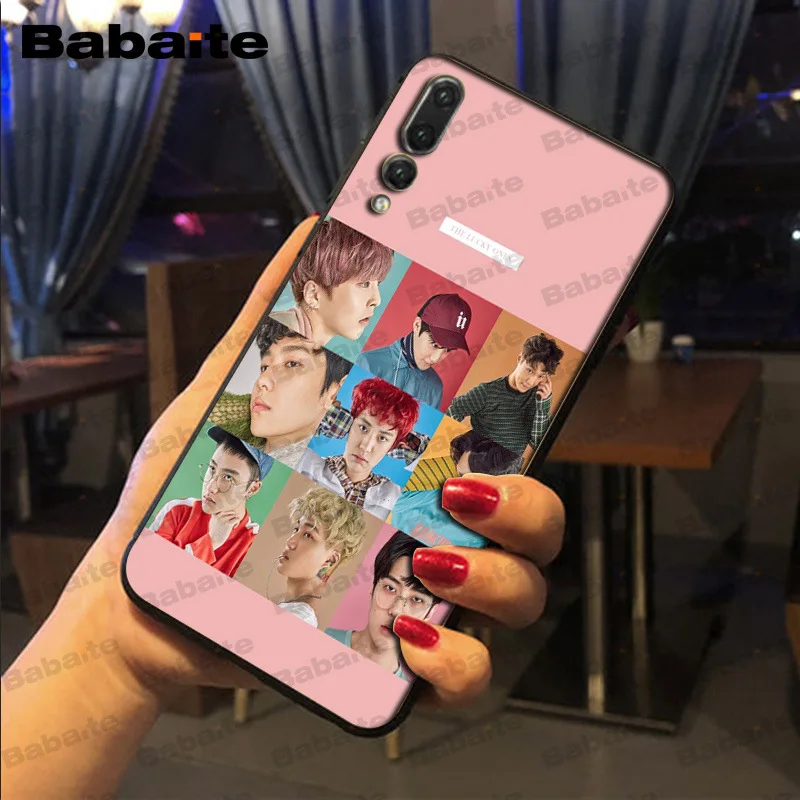 Чехол для телефона Babaite Park Chanyeol EXO Star KPOP LUCKY ONE huawei mate 10 lite p9lite nova 3i honor 8x mate20 pro |