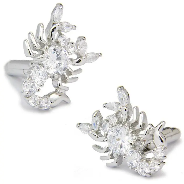 Спартанские позолоченные запонки серебряного цвета с цирконом AAA|button vest|button