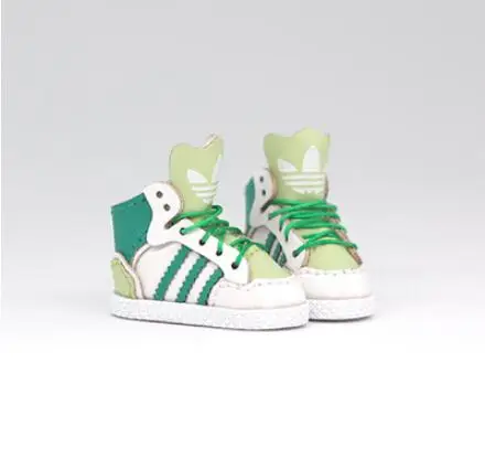 green Новинка 2,9 см кукольная обувь спортивная обувь для Blyth Skater кроссовки обувь для Licca, Azone, Momoko куклы аксессуары Игрушки для девочек - Цвет: green