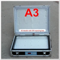 double side uv exposure box machine a3 size for plate making led bulbs new model
