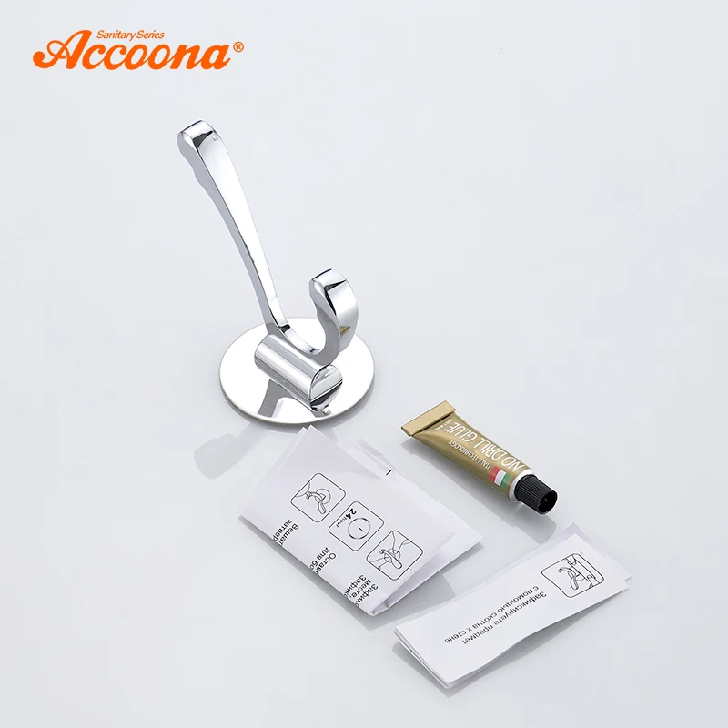 Настенные крючки Accoona для ванной вешалка с пряжкой и роговым замком застежка