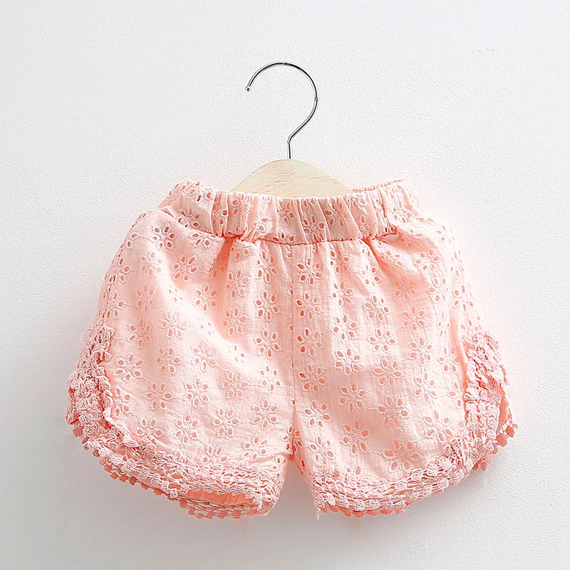 Детские кружевные шорты с вышивкой летняя одежда для детей 2 8 и 10 лет 2019|Шорты| |