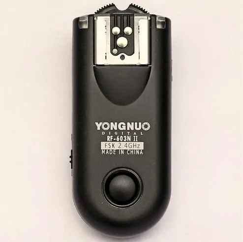 Беспроводной триггер вспышки Yongnuo для Nikon D7000 D5100 D5000 D3100 D90 D80 D5300 D800 D700 N3 RF 603N II|yongnuo
