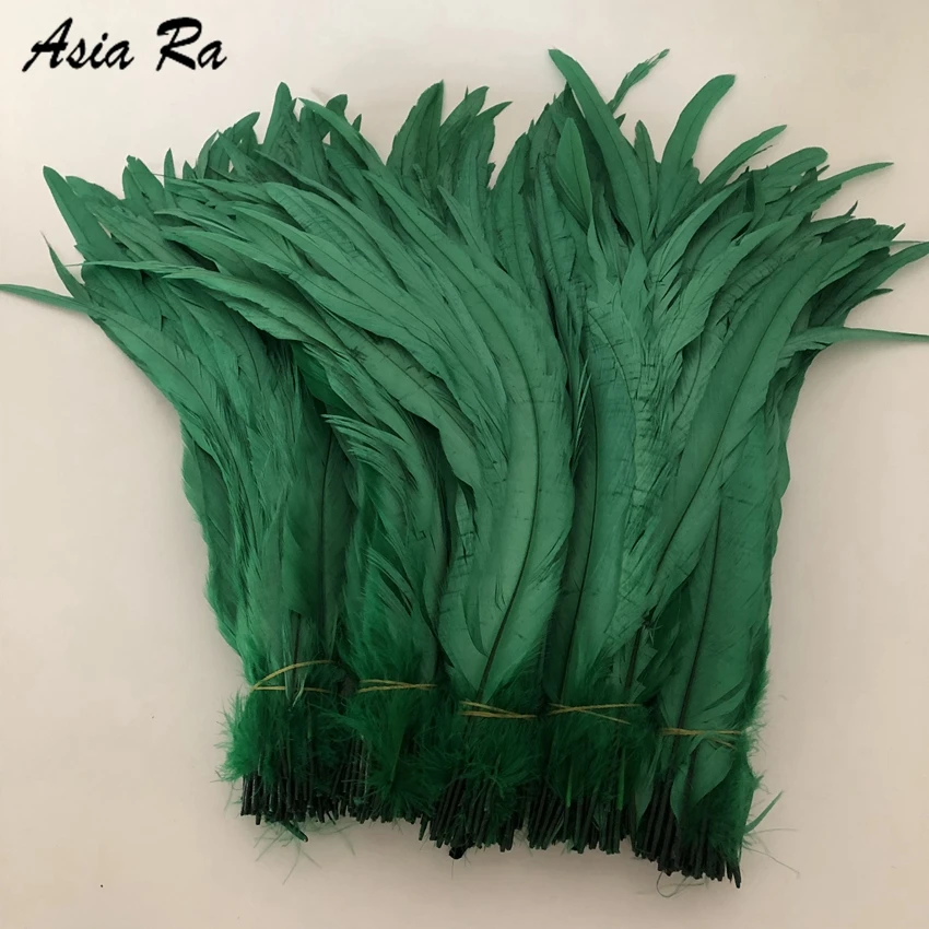 Перо петушиного хвоста темно зеленые цвета перо сделай сам аксессуары для одежды