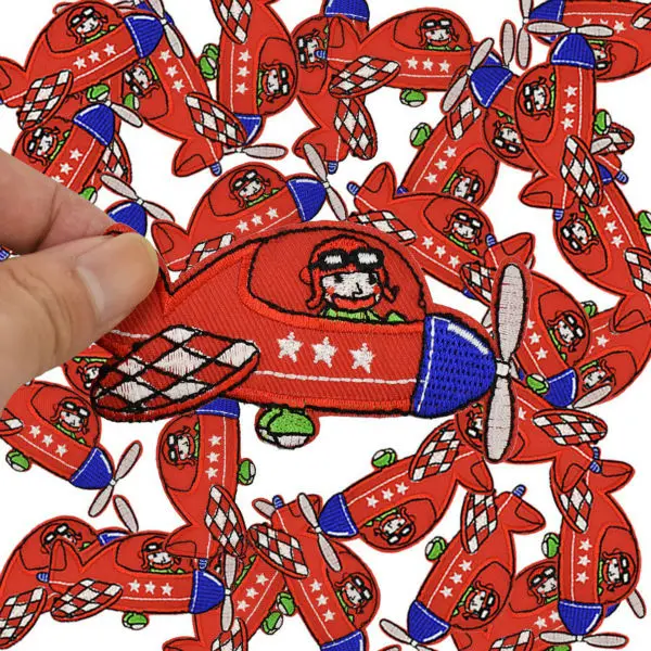 Нашивка для одежды красная железная с вышивкой|patches for clothing iron|patches clothingiron on patches |