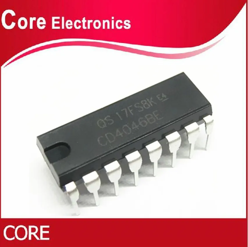 100 шт CD4046BE DIP16 CD4046 DIP 4046 Новинка|Интегральные схемы| |