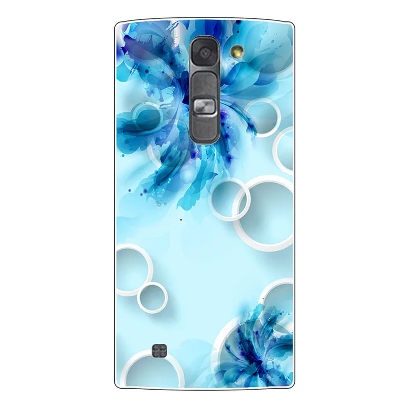 Задняя крышка чехол для LG Magna G4c H522Y H502f H500F H525N короны цветка башни однотонный Мягкий чехол из TPU силиконовый чехол для LG G4 мини Чехол