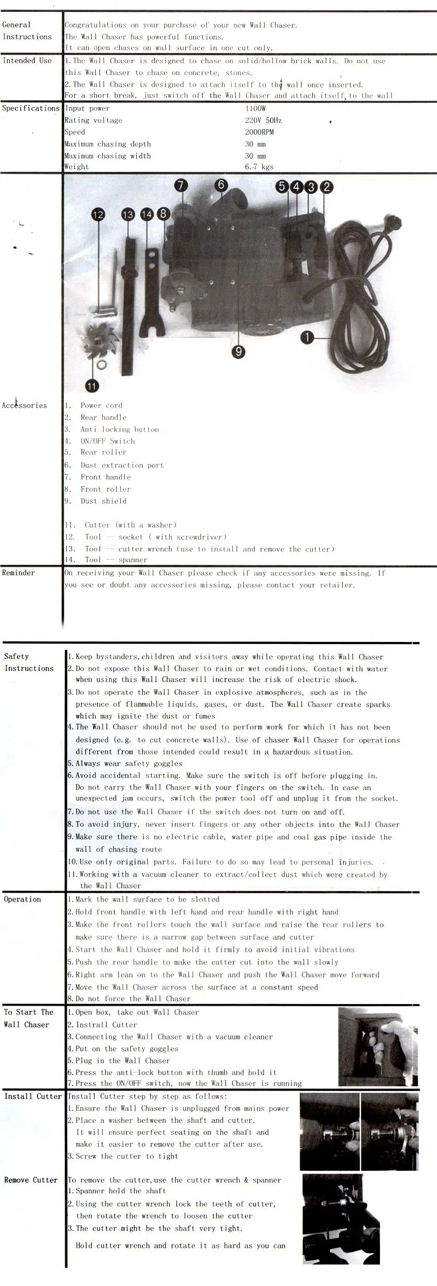 2000 об/мин ватт 25 мм/35 мм промышленный станок для резки стен паз/онлайн машина для пропитки 220 В/50 Гц 1100 Вт