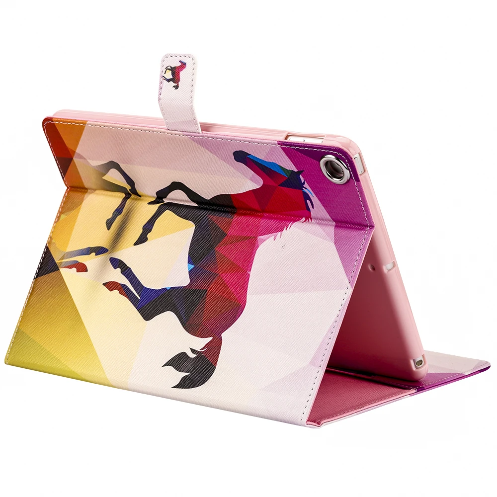 Для iPad Чехол чехол Модный кожаный чехол смарт-чехол для iPad 9,7 Air 1 2 5 6 5th 6th поколения Coque Fanda
