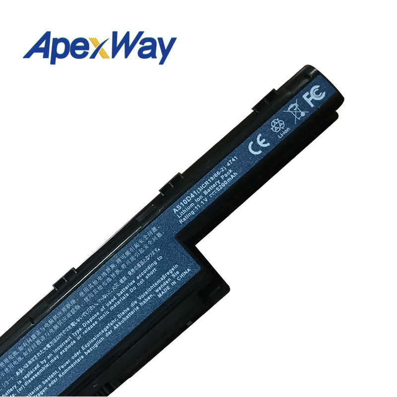 6600 мАч 6 Cell Батарея для Acer eMachines D440 D528 E640 E642 E644 E650 E730 E730G E732 E732G E732Z E732ZG G640 G730