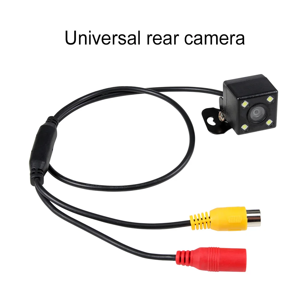 Universal camera Asottu Универсальный водонепроницаемый HD CCD 4 светодиодный камера ночного видения специальная камера заднего вида помощь при парковке для различных конкретных автомобилей - Цвет: Universal camera