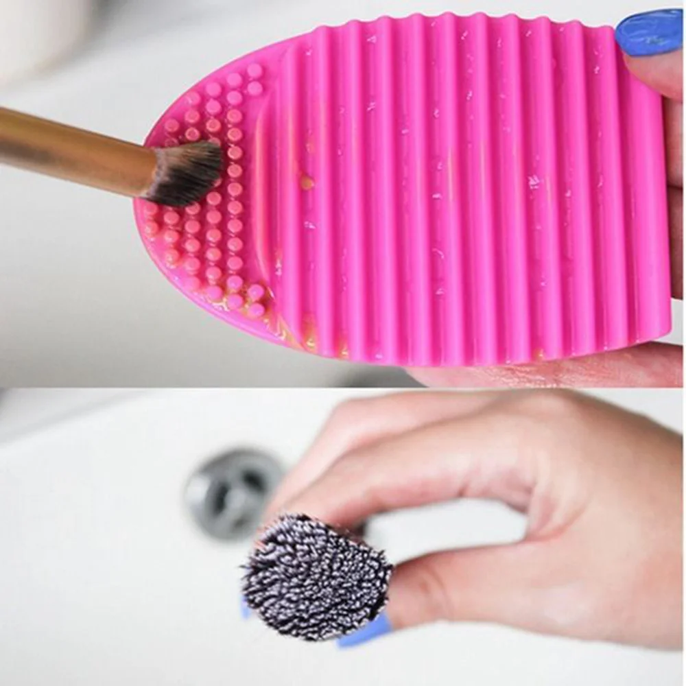 Masro brushegg силиконовая щетка для очистки яйцо кисти косметические моющее Make Up