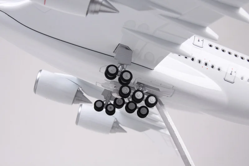 1/160 масштабная модель полученная литьем под давлением самолет Airbus A380 Air Франция авиакомпания Модель W светодиодный свет и колесо высокого качества Смола Коллекция самолетиков