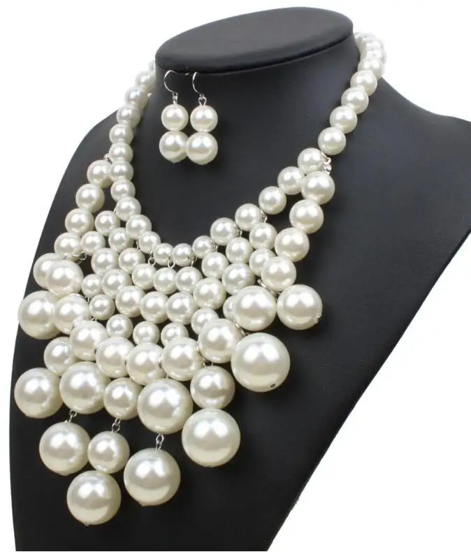 Модное эффектное ожерелье ювелирные изделия свадебное украшение идеально