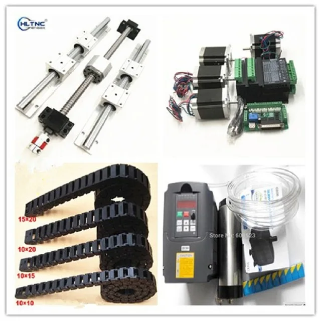 Линейный рельс SBR16 L600/1200/1200 мм + SFU1605 шариковый винт 57HS5630A4 шаговый двигатель 1 5 кВт