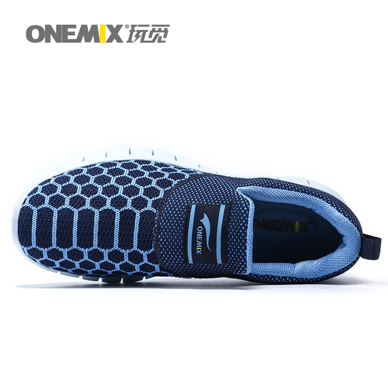 Повседневная Спортивная обувь ONEMIX унисекс дышащая сетчатая для бега с верхом