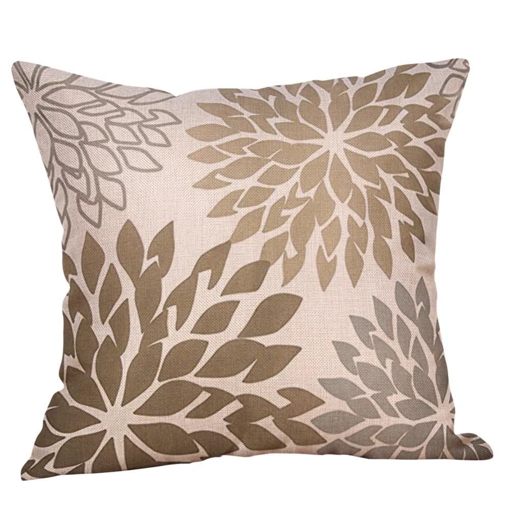 6 видов стилей наволочки для гостиной серии из хлопка и льна диванные