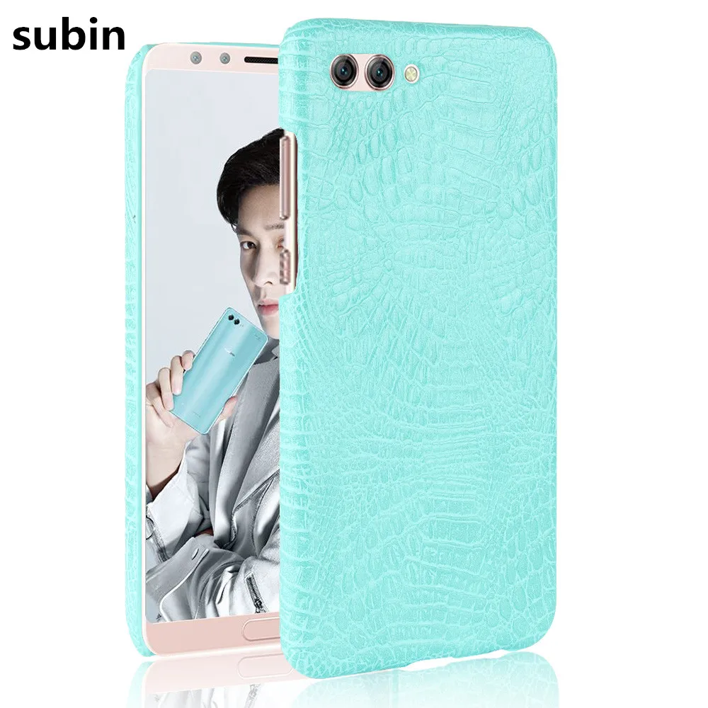 

subin For Huawei nova 2s 6.0inch Case PU+PC Leather Retro Crocodile Skin Hard Cover For Huawei nova 2s HWI-TL00 Phone Bag Case