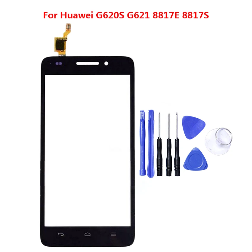 Для Huawei Ascend G620S дигитайзер Сенсорная панель Сенсорный экран сенсор внешнее