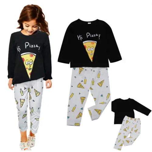 Новинка милый комплект одежды для новорожденных мальчиков и девочек с принтом