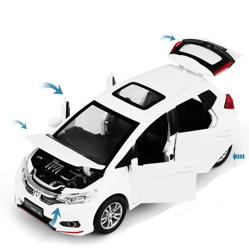 Модель автомобиля модель 1/28 года шесть открытых строительных автомобилей