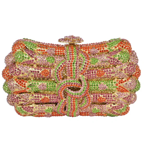 picture evening bag Серебряные вечерние сумки для женщин, модные брендовые дизайнерские сумки ручной работы на день, клатчи, новые вечерние сумочки с кристаллами, клатчи, кошелек SC171 - Цвет: picture evening bag