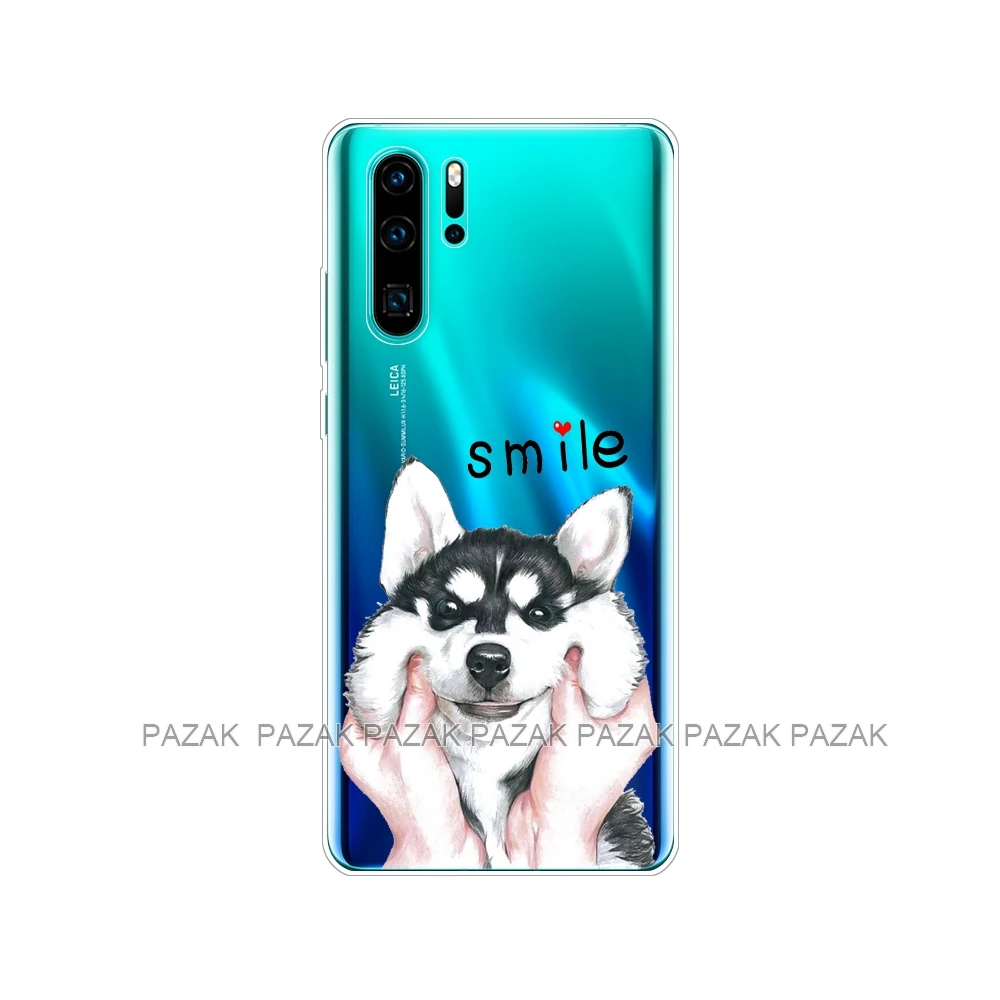 Чехол-Бампер для Huawei P30 Pro, мягкий силиконовый чехол для телефона из ТПУ, задняя крышка для Huawei P30 Pro VOG-L29 ELE-L29 P 30 Lite, чехол с принтом