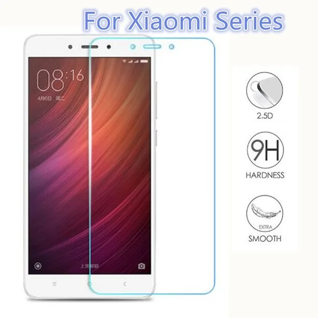 HD закаленное стекло для Xiaomi Redmi 5A 4A 3 3S prime 3X Note Pro 2 Защита экрана Mi5 Mi4 Mi4i Mi4c