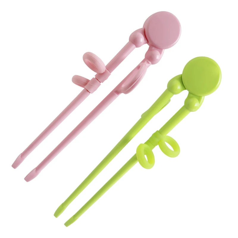 1 пaрa дeтских обучение вспомогательные детская посуда пластиковая начинающих