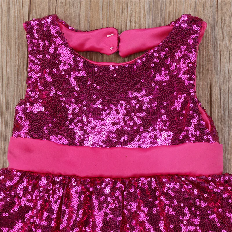Детское кружевное платье с блестками и бантом на спине|dress for|dresses for girlsbaby girl sequin |
