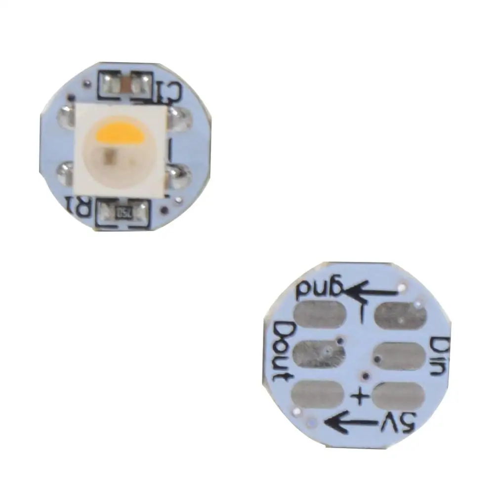 Адресуемая светодиодная мини-плата SK6812 RGBW RGBWW RGB + теплый белый нейтральный