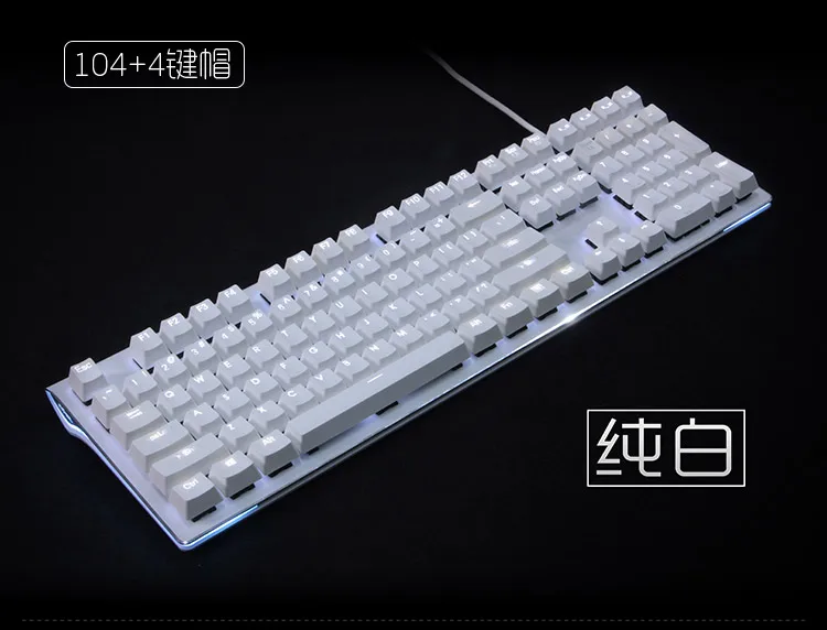 Capturer с подсветкой Doubleshot PBT Keycap набор прочных блестящих легенд OEM профиль совместим с Cherry MX 104 87 GH60poker