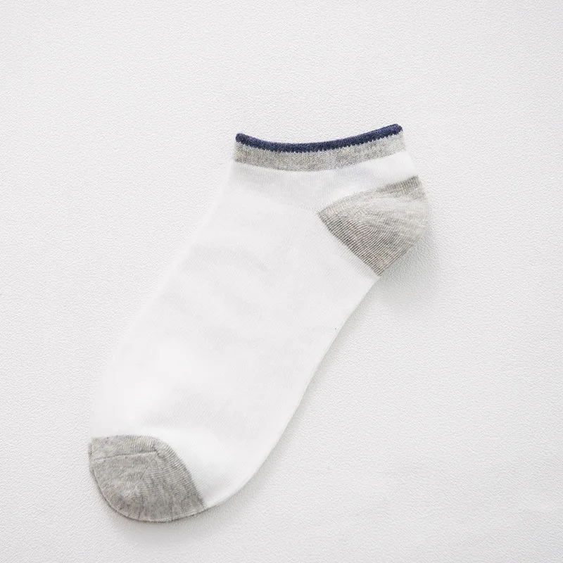 

5 pairs/lot Navy Style Striped Patterned Invisible Socks Mens Fashion Summer Thin Funny Socks Slippers Cotton Short Boat Socks