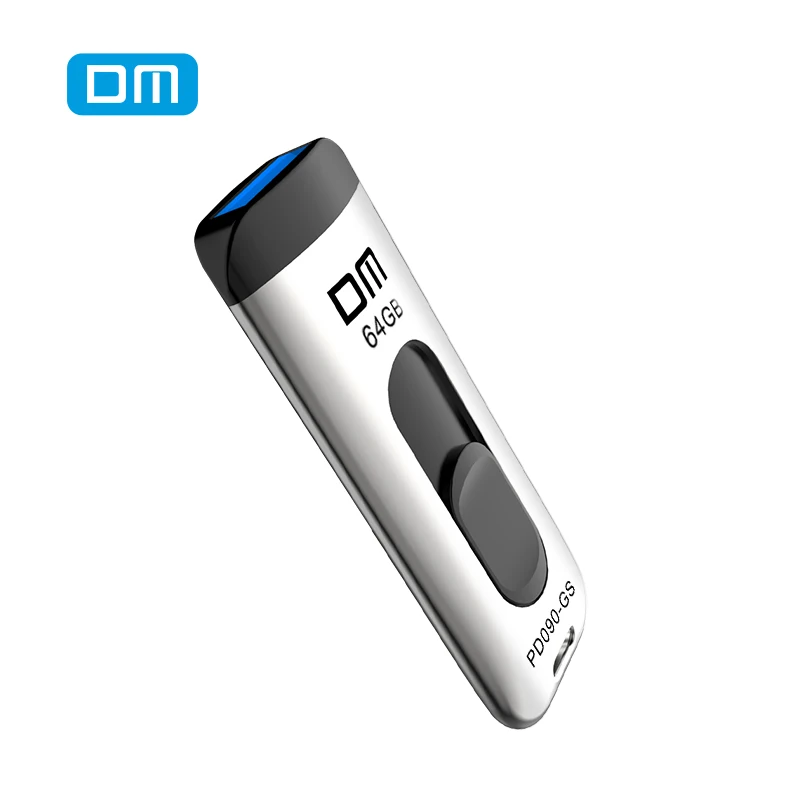 USB флеш накопитель DM PD090 Металлический Высокоскоростной 3 .0 64 ГБ с реальной
