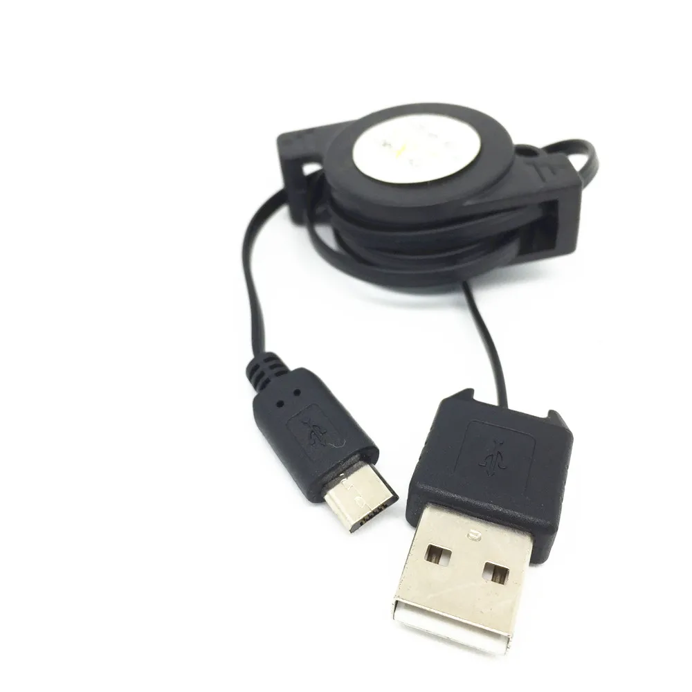 Выдвижной Micro USB кабель для синхронизации данных и зарядки Samsung S7530 S7508 I8250 S6352 S7562
